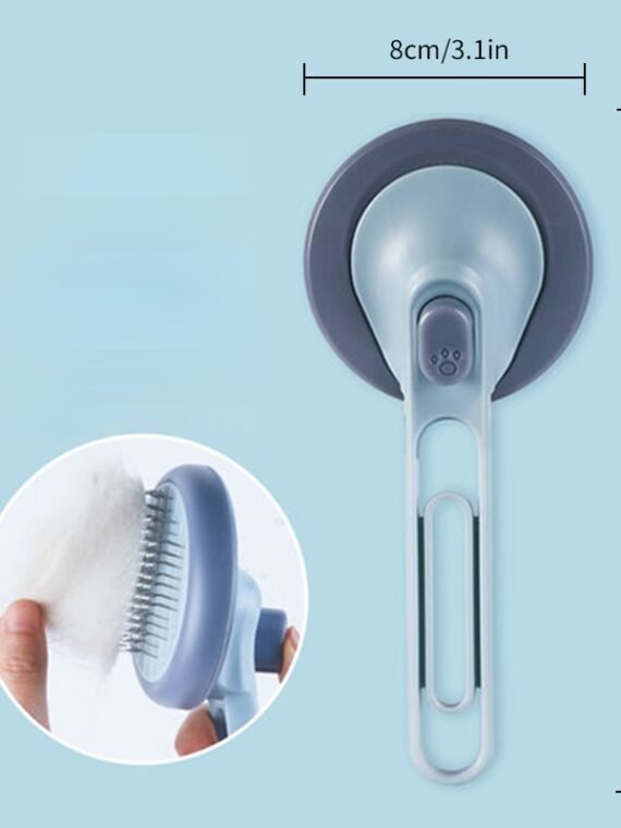 Cat Brush Pet Comb Self Cleaning Slicker Brush Remove Hair Grooming