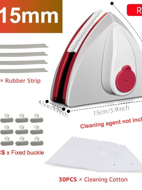 Magnetic Window Cleaner Brush Double-Side
