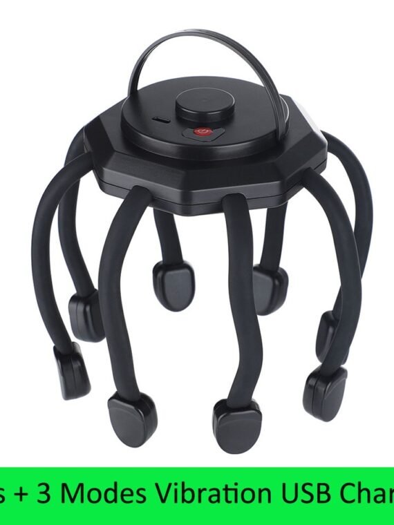 Electric Octopus Claw Scalp Massager Stress Head Massager