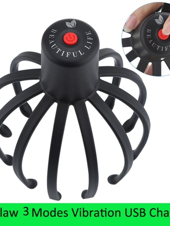 Electric Octopus Claw Scalp Massager Stress Head Massager