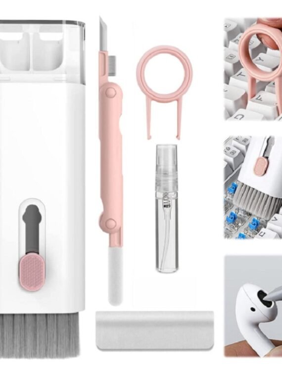 7-in-1 Clean Brush Computer Keyboard Brush Kit Earphone Cleaning