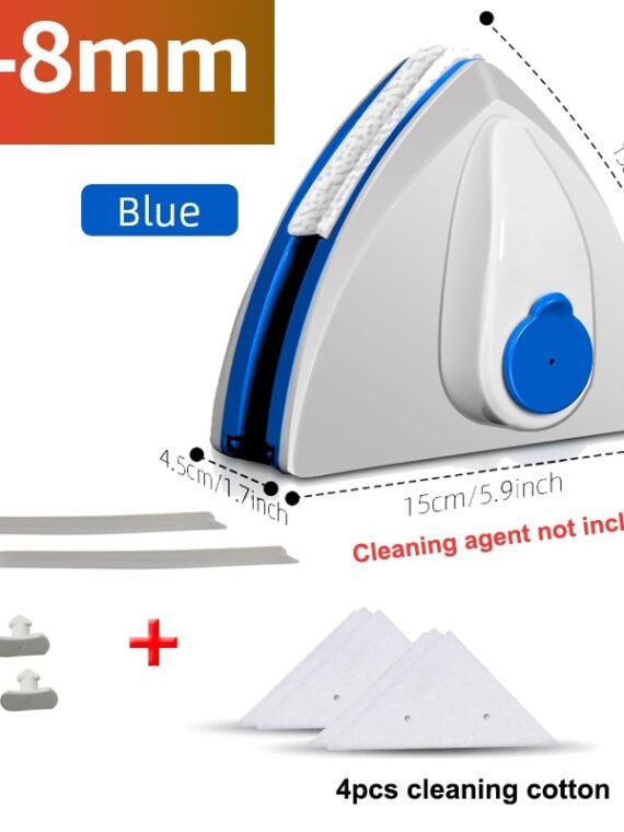 Magnetic Window Cleaner Brush Double-Side