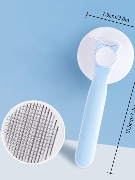 Cat Brush Pet Comb Self Cleaning Slicker Brush Remove Hair Grooming