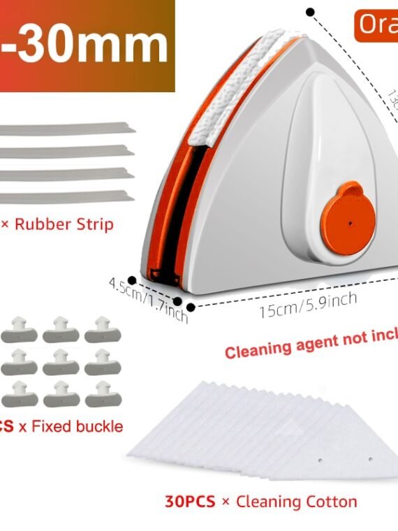 Magnetic Window Cleaner Brush Double-Side