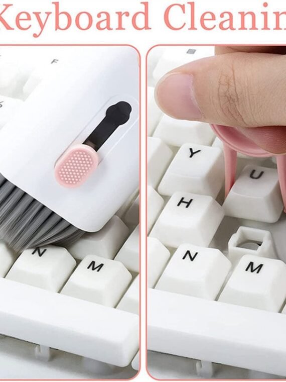7-in-1 Clean Brush Computer Keyboard Brush Kit Earphone Cleaning