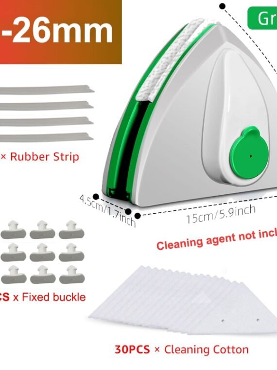Magnetic Window Cleaner Brush Double-Side
