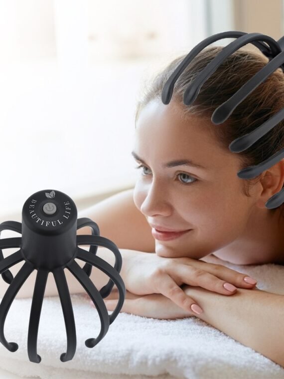 Electric Octopus Claw Scalp Massager Stress Head Massager