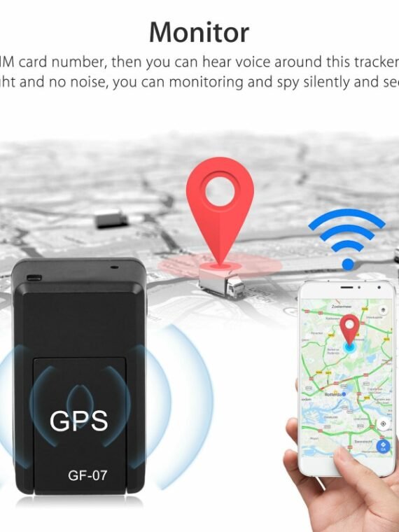Mini G Car Tracker Real Time Tracking Anti-Theft Anti-lost Locator Strong Magnetic Mount SIM Message Positioner